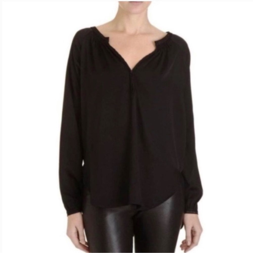 Vince Silk Blend Blouse